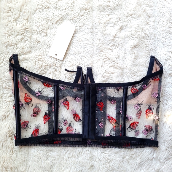 🍒NWT🍒 FOR LOVE & LEMONS COQUETTE CORSET - Picture 5 of 11